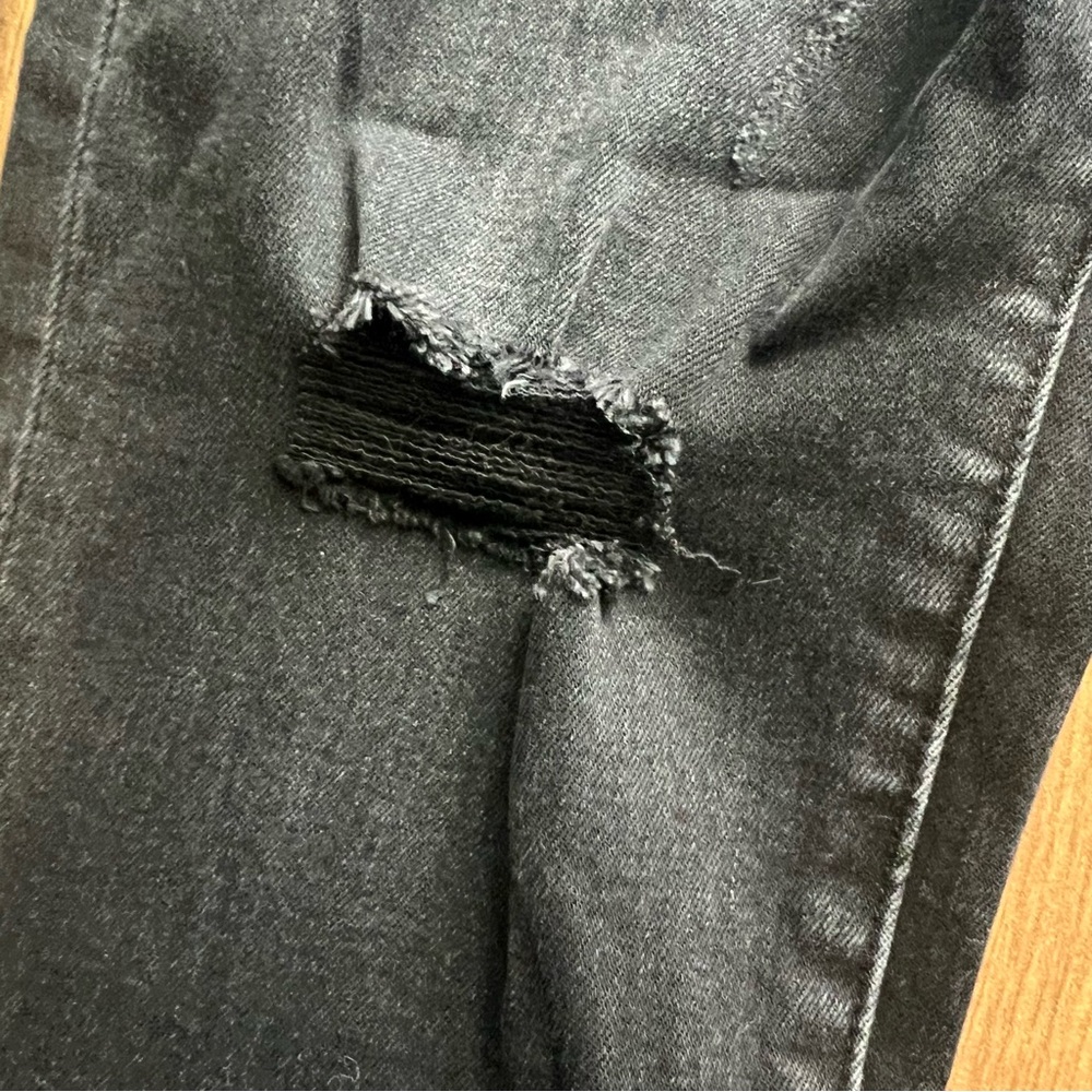 Vervet by Flying Monkey Erika Stretch Mom Jeans Black Size 25 NEW! - Picture 3 of 15